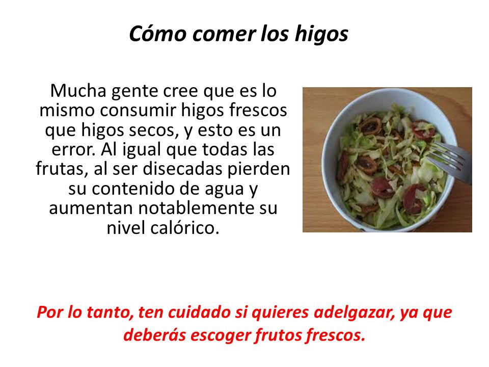 Propiedades de los higos secos